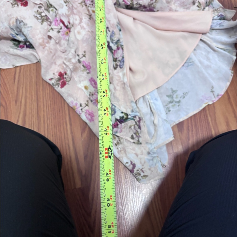 Sundance Faye floral asymmetrical midi dress NWT - Picture 7 of 7
